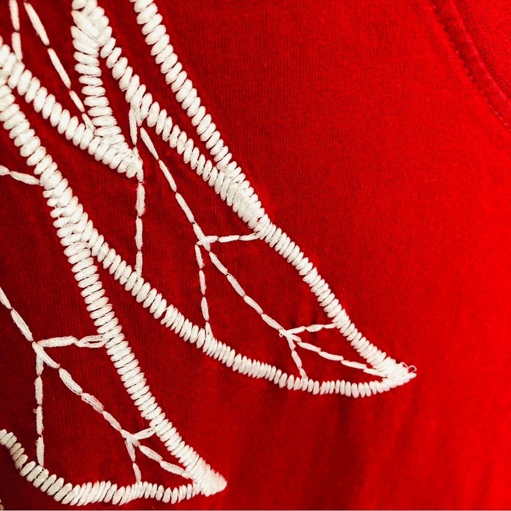 Vintage Y2K Evolution Design  Embroidered Tee - Picture 3 of 5